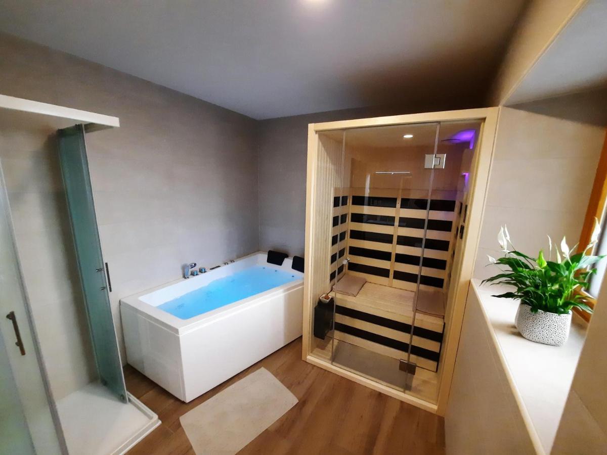 Apartments Hlapi With Spa Kobarid Exterior foto